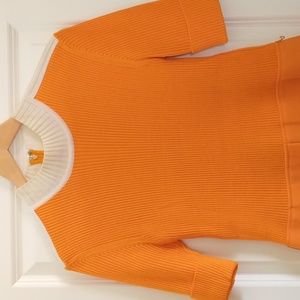 Vintage Orange Dress